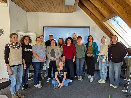 Gruppenbild der Teilnehmenden