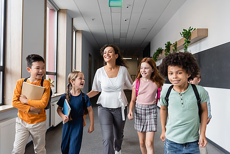 Schulbegleitung mit Kindern